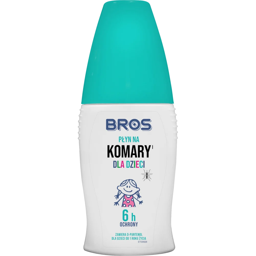BROS Płyn na Komary dla Dzieci od 1 Roku Życia 50ml Delikatny