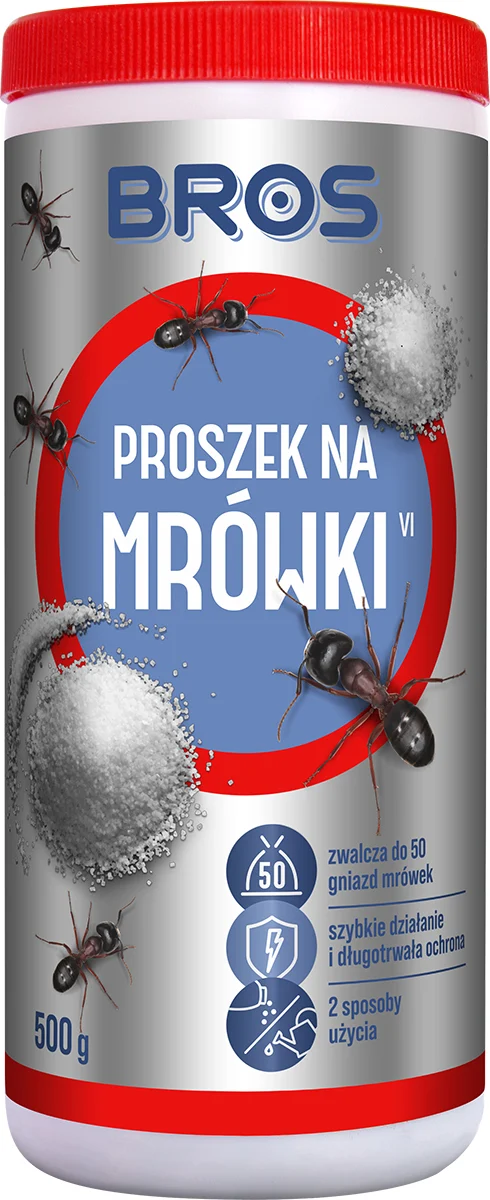 Bros Proszek na Mrówki 0,5kg Preparat Trutka Dom