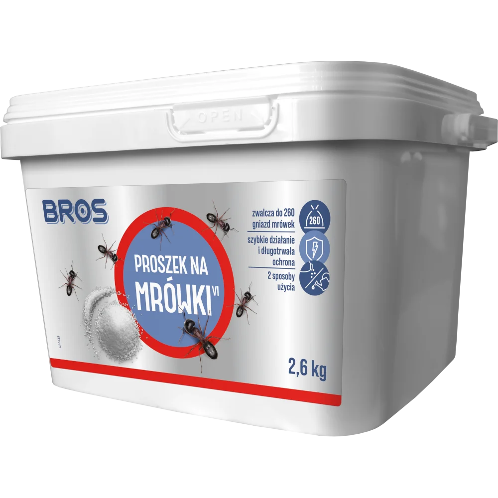 BROS PROSZEK NA MRÓWKI TRUTKA PREPARAT ŚRODEK 2,6kg