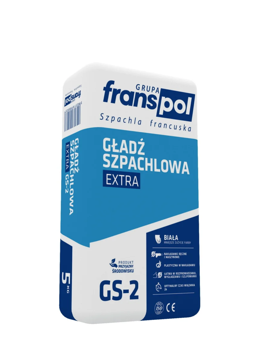Franspol GS-2 Gładź Szpachlowa Extra Biała 5kg