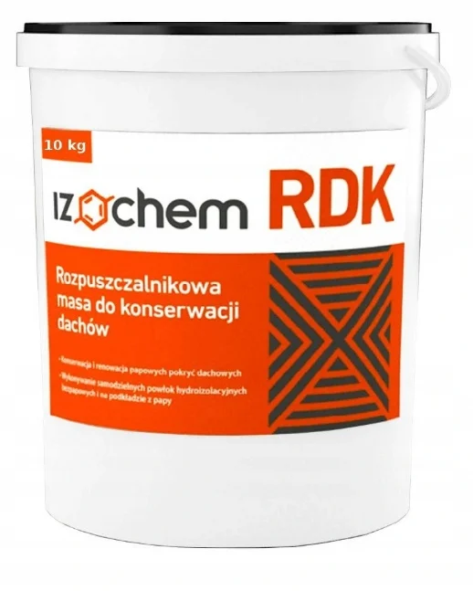 Izochem RDK Rozpuszczalnikowa masa do konserwacji dachów 10kg