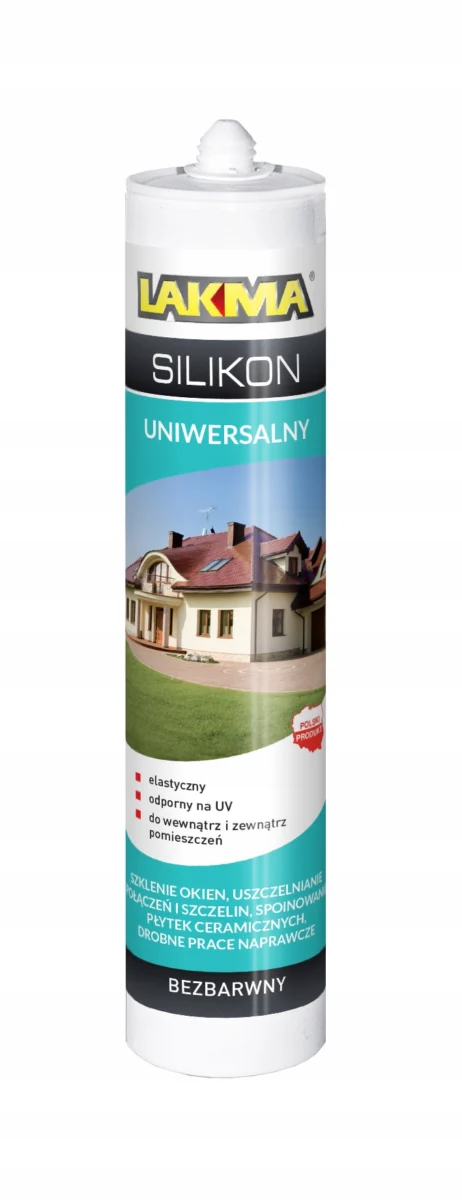 Lakma silikon uniwersalny bezbarwny 280 ml