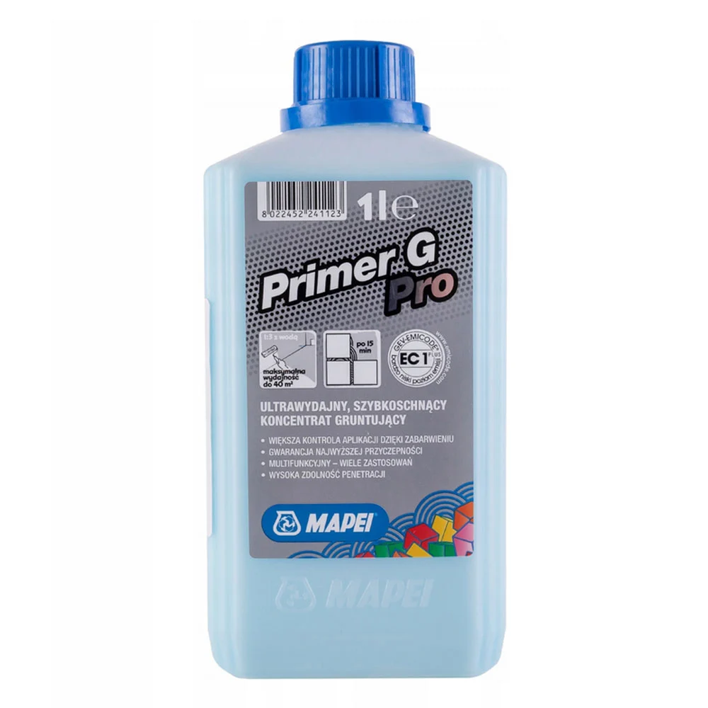 Mapei Primer G Pro Grunt koncentrat szybkoschnący 1L
