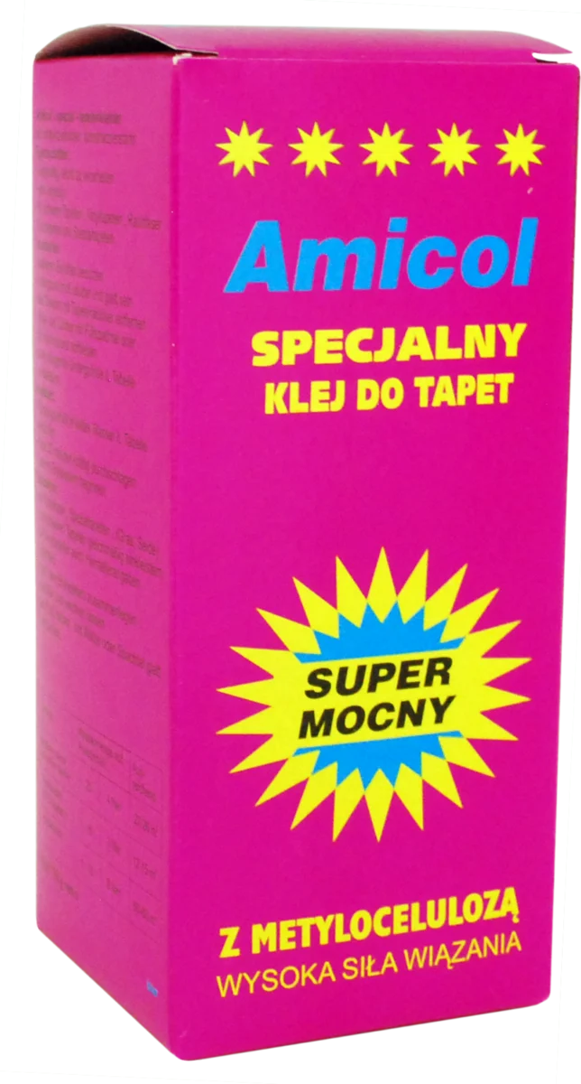 Mocny Klej do Tapet Winylowych Ciężkich AMICOL SPECIAL 180g Unicell