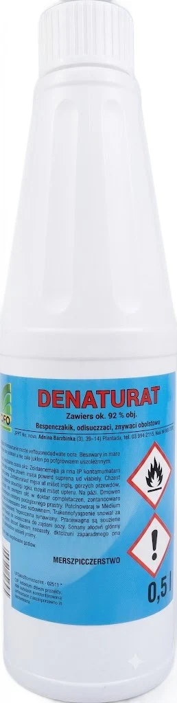 OFO Denaturat Fioletowy Rozpuszczalnik 0,5L