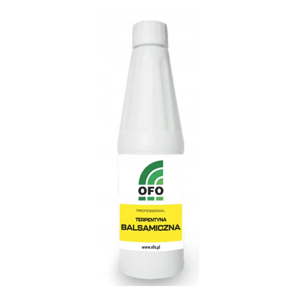 OFO Terpentyna balsamiczna rozpuszcalnik rozcieńczalnik środek na mole 0,5L