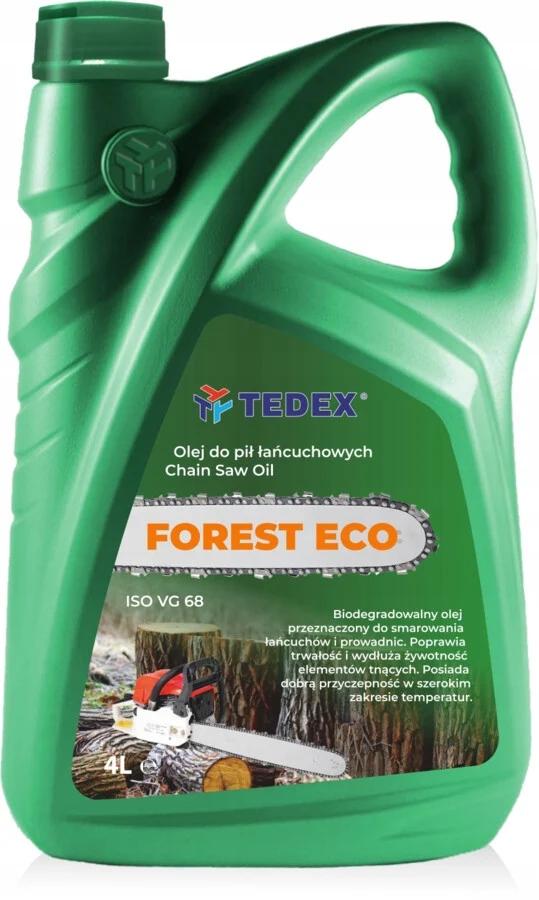 Olej do smarowania łańcucha piły Tedex Forest ECO 4L