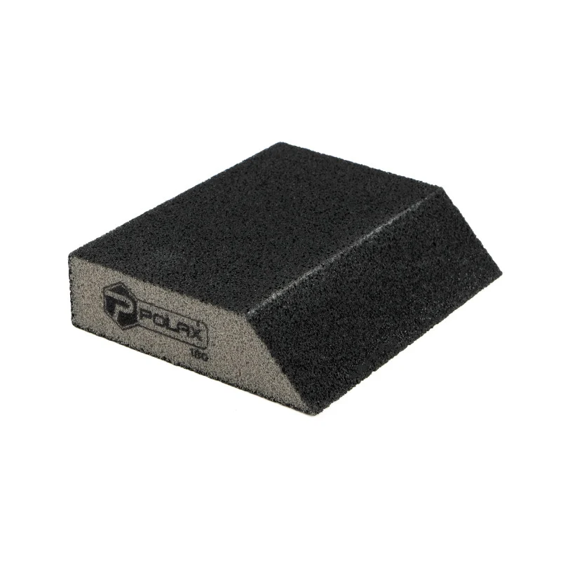 Polax Gąbka ścierna skośna, czterostronna 110х90х25mm P180