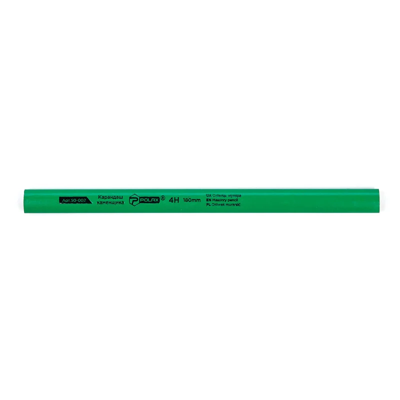 Polax Ołówek murarski do bloczków, cegły, kamienia, betonu180 mm, 4H