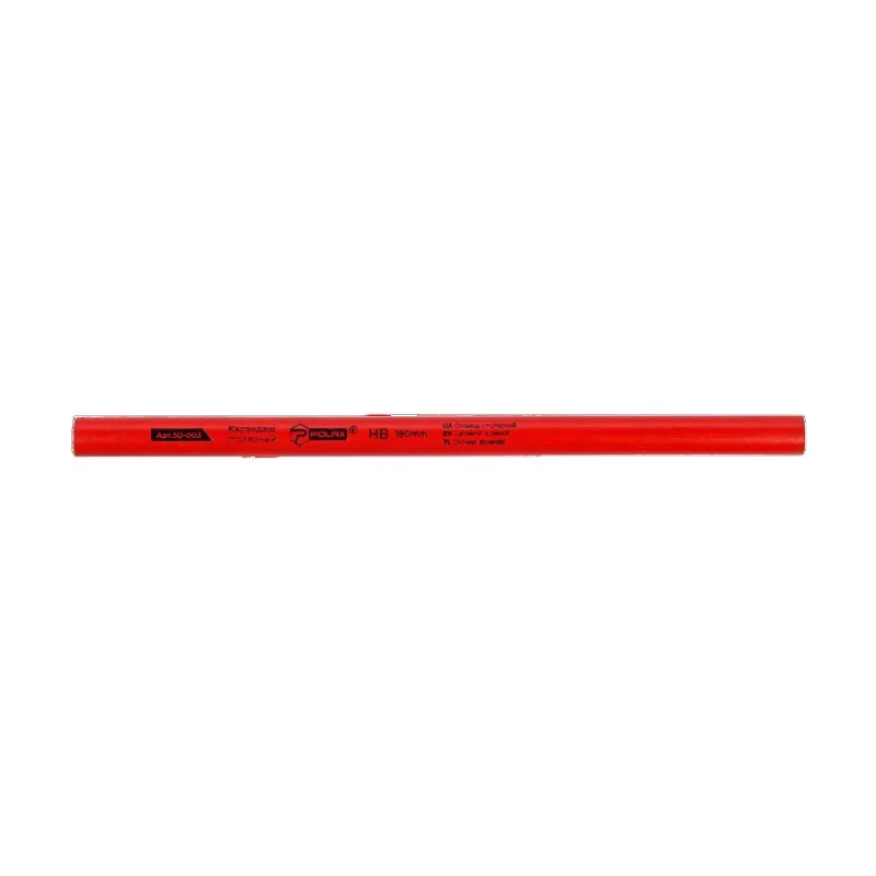 Polax Ołówek stolarski do znakowania drewna 180 mm, HB