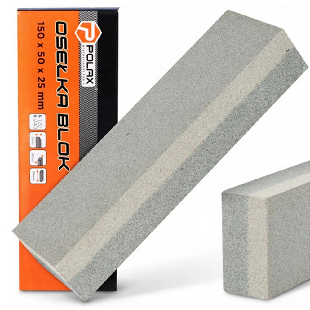 Polax Osełka blok ostrzałka do noży kos nożyczek K200 150 x 50 x 25mm