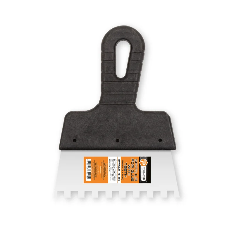 Polax Szpachla ze stali nierdzewnej do kleju z zębami 150mm, ząb 8 x 8 mm