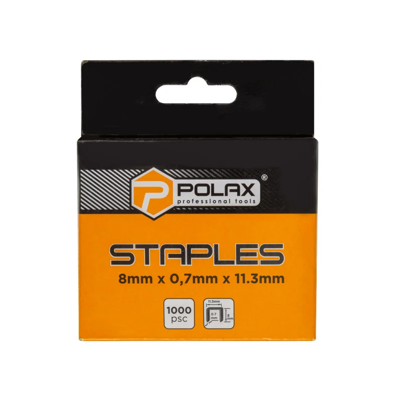 Polax Zszywki A53 8 * 11,3 mm, 1000 szt.