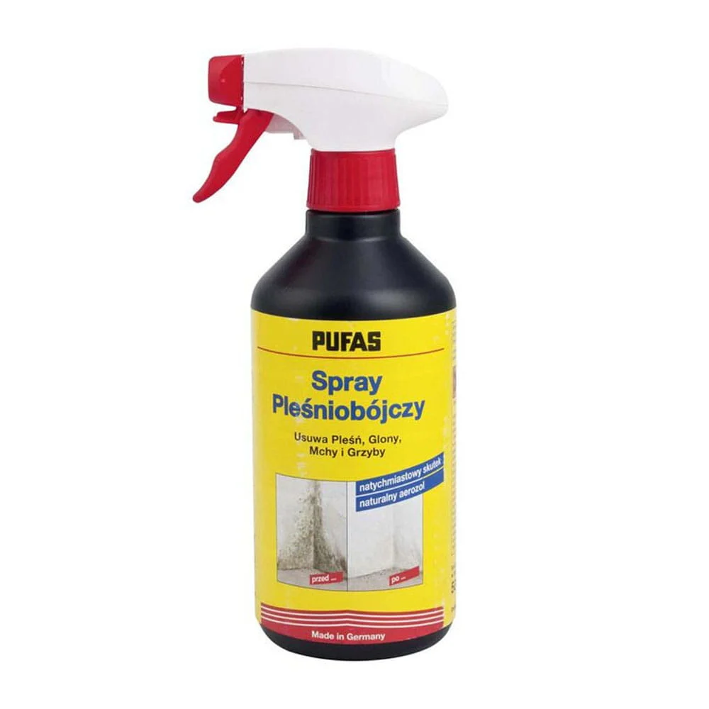Pufas Spray na pleśń, glony, mchy i grzyby 250ml