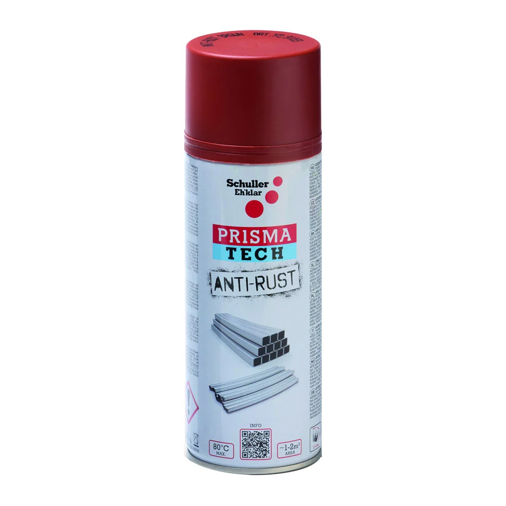 Schuller Prisma Tech Anti Rust Spray antykorozyjny czerwono-brunatny 400ml