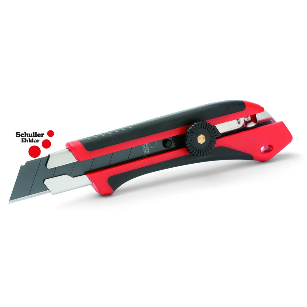 Schuller Samurai Nożyk 2K Black Noż tapicerski ze śrubą blokującą 25 mm