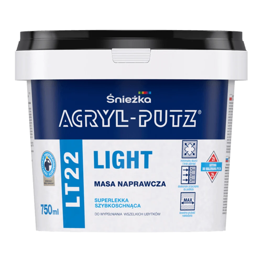 Śnieżka Acryl-Putz LT22 Light masa naprawcza 750 ml