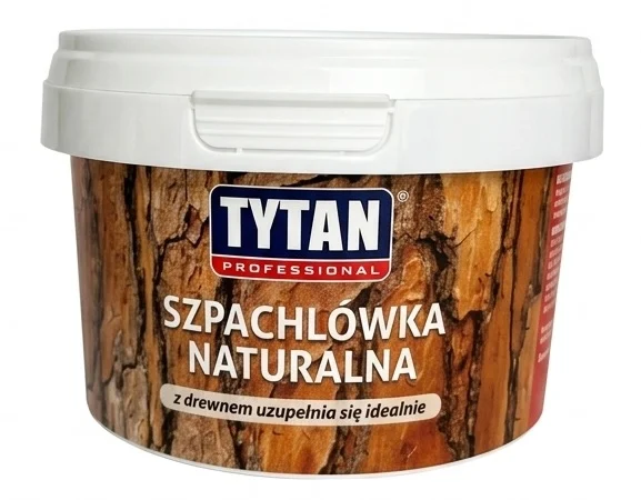 Szpachlówka do Drewna TYTAN Akrylowa Masa Szpachlowa Biała 200g