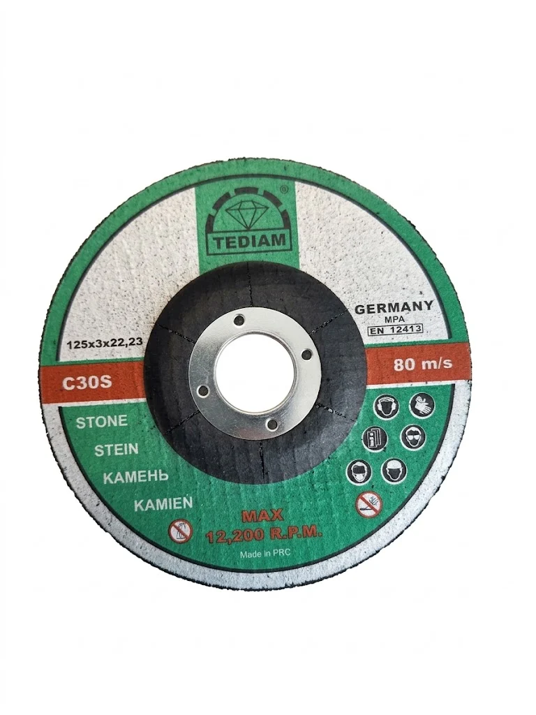 TEDIAM Tarcza do szlifowania KAMIENIA betonu 125x3,0x22,23 C30S