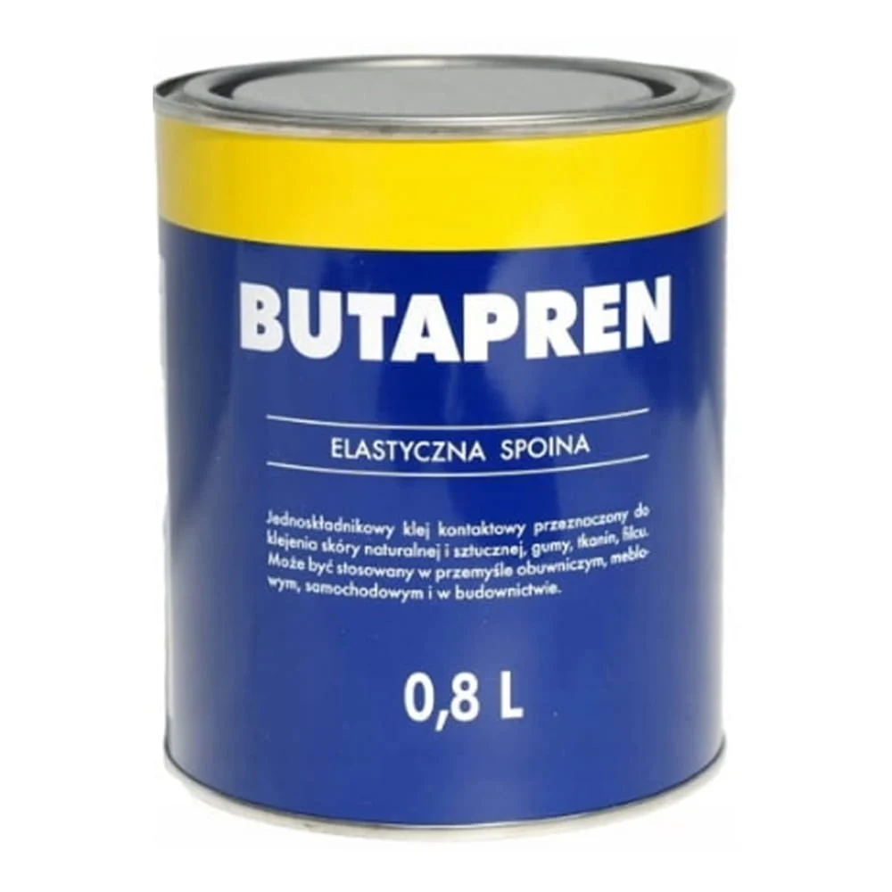 Tytan Butapren klej do obuwia skóry tkanin 800ml