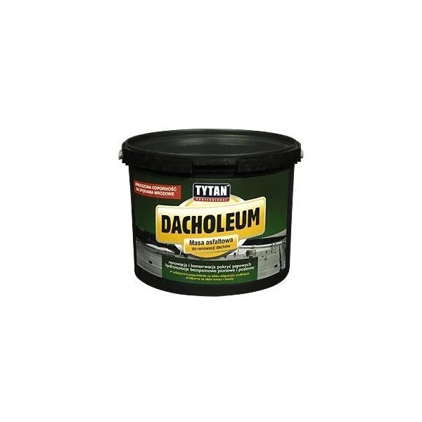 Tytan Dacholeum Masa asfaltowa do renowacji dachów 9kg