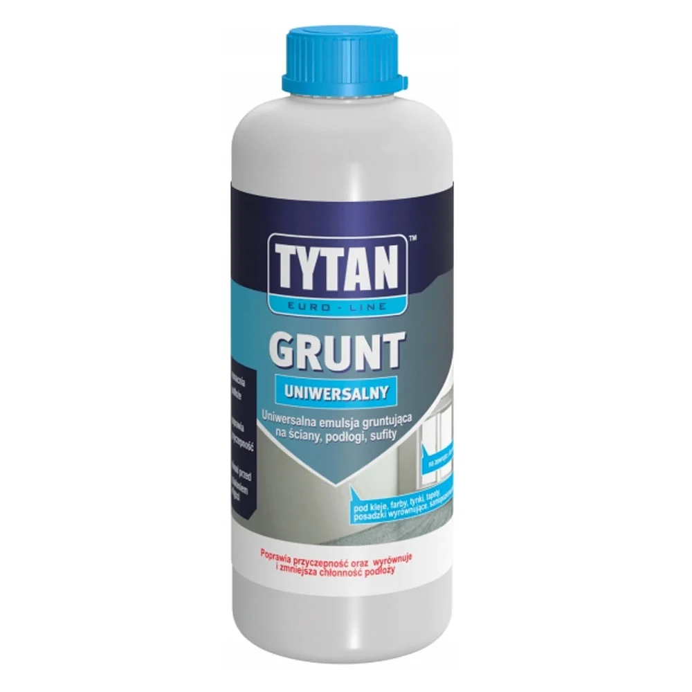 Tytan Euro-Line Grunt uniwersalny emulsja gtuntująca ściany podłogi 1L
