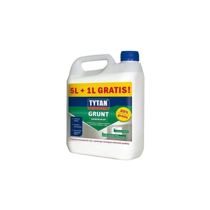 Tytan Grunt uniwersalny XXL 6 L