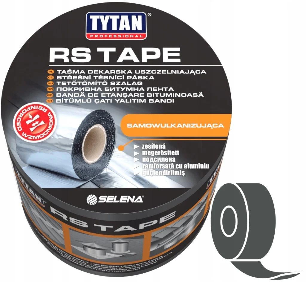 TYTAN PROFESSIONAL RS TAPE TAŚMA DEKARSKA 10CM X 10M GRAFITOWA