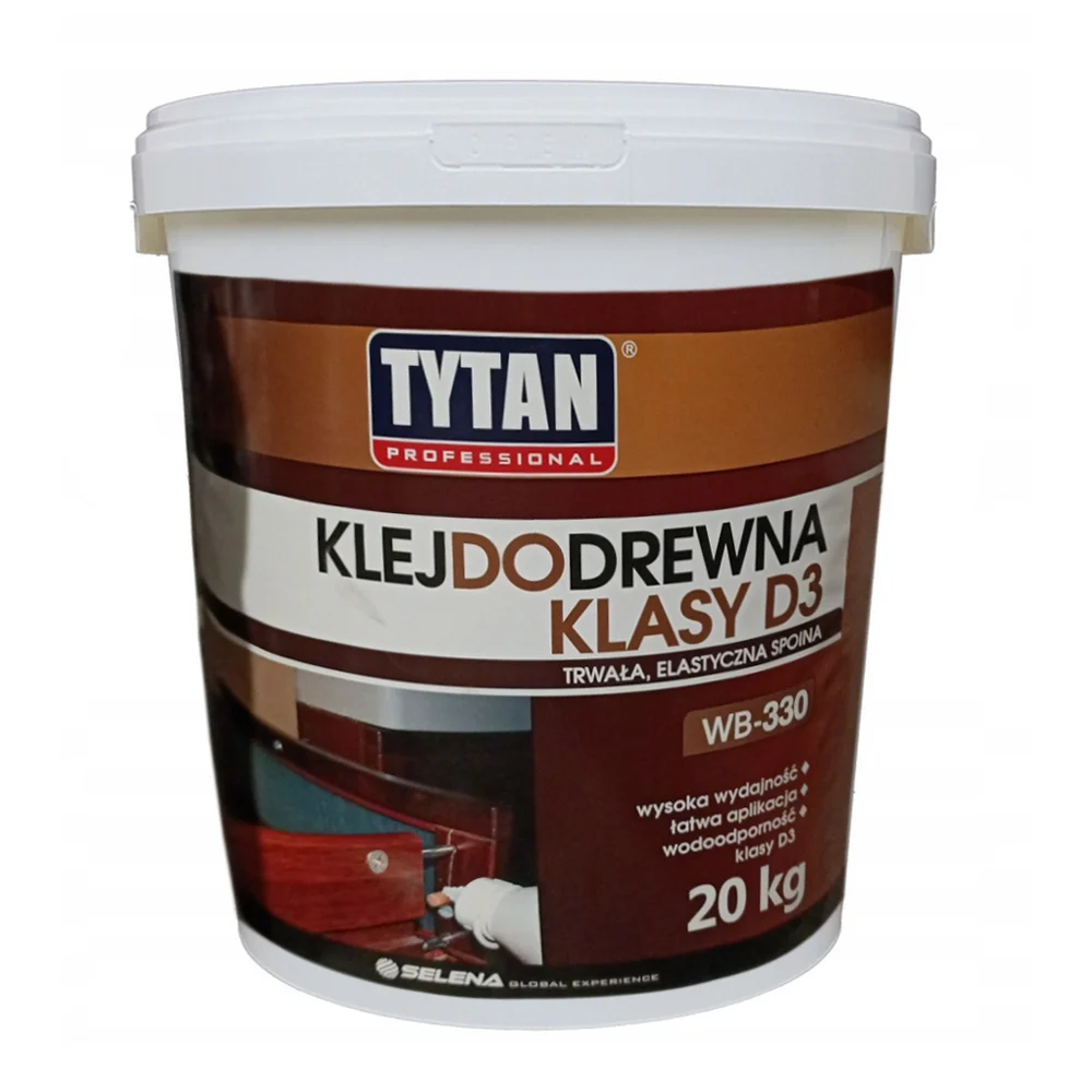 Tytan WB-330 Klej do drewna stolarski D3 20kg