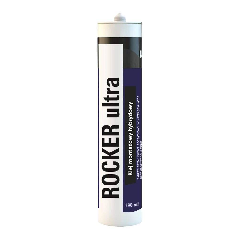 Universum Rocker Ultra Klej montażowy hybrydowy HIGH TACK bezbarwny 290ml