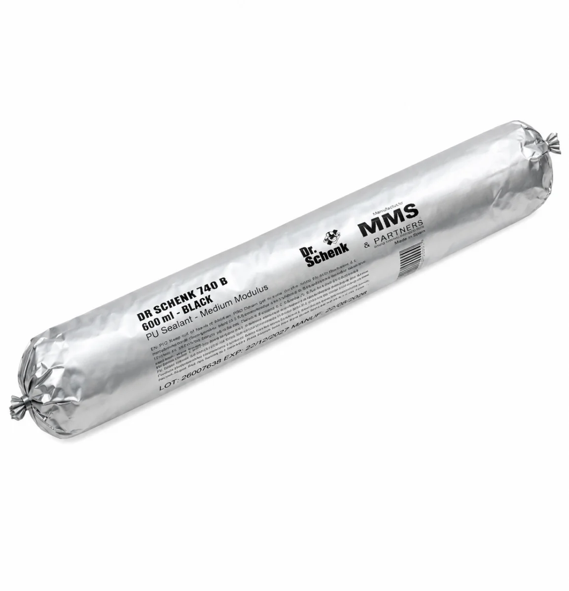 Uszczelniacz poliuretanowy PU-40 czarny 600 ml