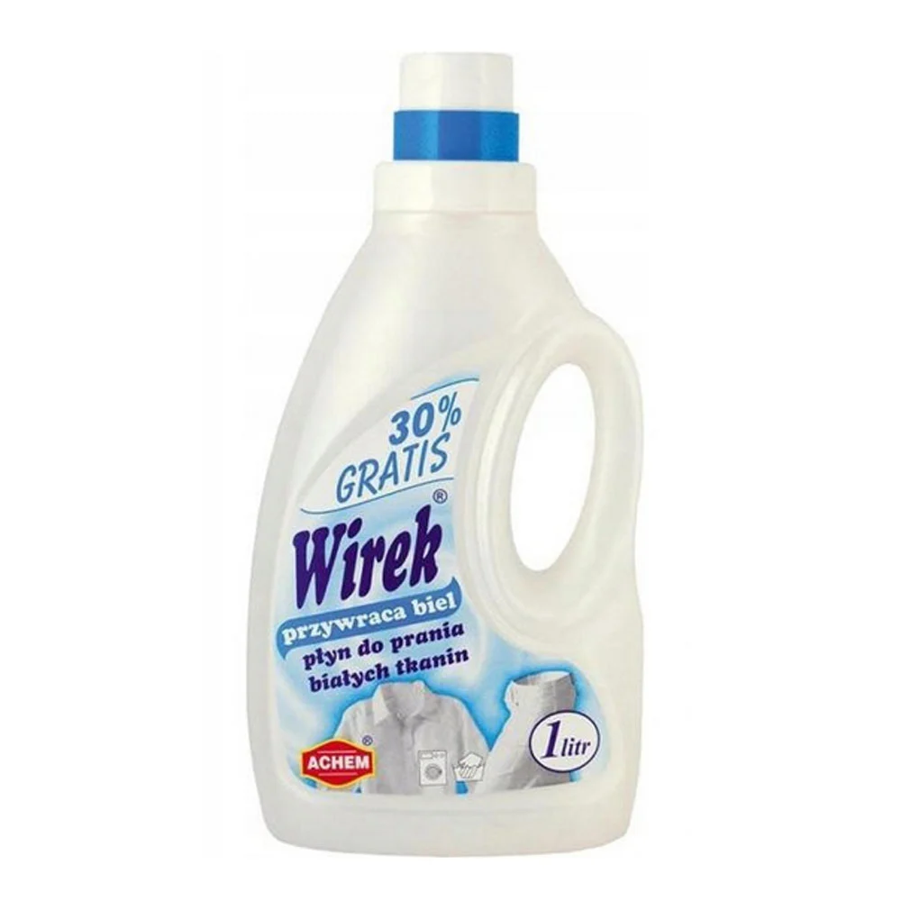 Wirek Płyn do prania białych tkanin 1,0l